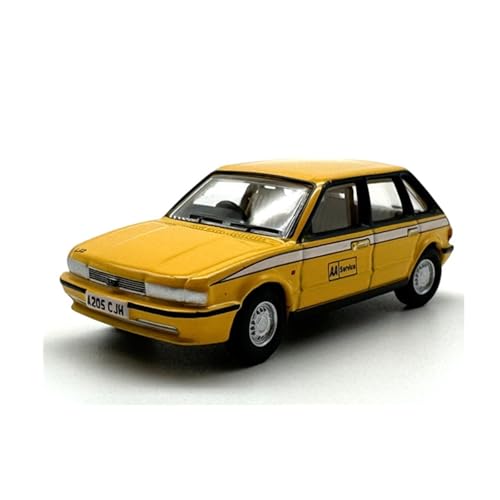 CHENXIAOLAN Miniaturmodelle 1:76 Für Austin Master AA Druckguss Metall Retro Statische Modell Möbel Display Sammlung Spielzeug Fertigmodell(Yellow) von CHENXIAOLAN