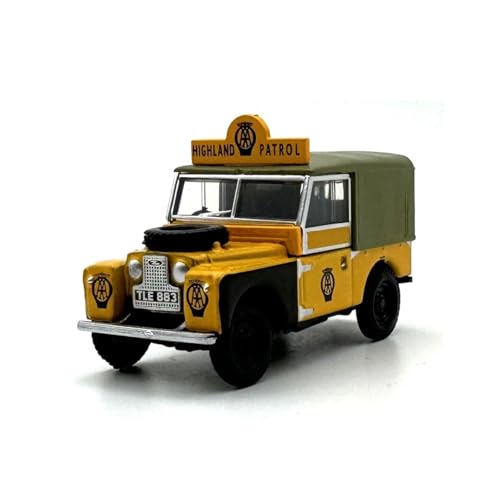 CHENXIAOLAN Miniaturmodelle 1:76 Für Land Rover AA Patrol Legierung Auto Modell Erwachsene Sammlung Boutique Dekoration Jungen Spielzeug Display Fertigmodell von CHENXIAOLAN