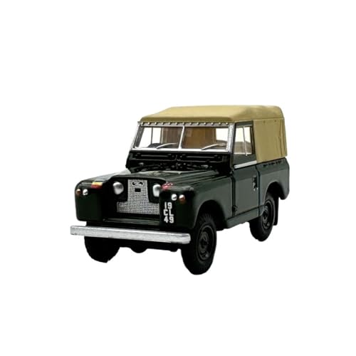 CHENXIAOLAN Miniaturmodelle 1:76 Für Land Rover Army Lander 1948 Militärlegierung Automodell Simulation Sammlung Ornamente Fertigmodell von CHENXIAOLAN