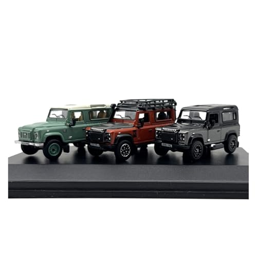 CHENXIAOLAN Miniaturmodelle 1:76 Für Land Rover Defender Set Auto Modell Legierung Diecast Metall Spielzeug Fahrzeug Ornamente Fertigmodell von CHENXIAOLAN