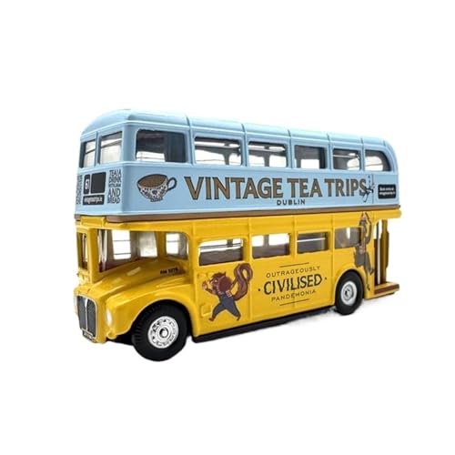 CHENXIAOLAN Miniaturmodelle 1:76 Für London AEC Doppeldecker Sightseeing Bus Automodell Legierung Druckguss Spielzeug Sammler Ornamente Fertigmodell von CHENXIAOLAN