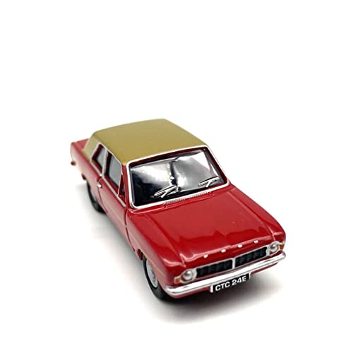 CHENXIAOLAN Miniaturmodelle 1:76 for F-MKII Auto Rotes Auto Modell Legierung Simulation Sammlung Ornamente Spielzeugauto Fertigmodell von CHENXIAOLAN