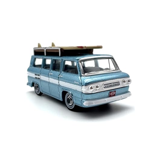 CHENXIAOLAN Miniaturmodelle 1:87 Für Chevrolet Passagier Reise Camper Auto Modell Legierung Auto Simulation Sammlung Ornamente Fertigmodell von CHENXIAOLAN