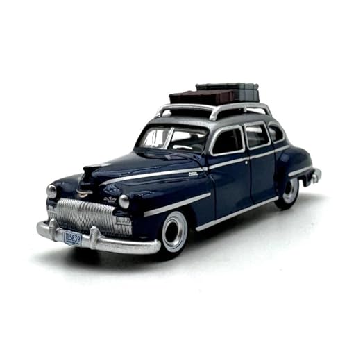 CHENXIAOLAN Miniaturmodelle 1:87 Für DeSoto Station Wagon Spielzeugauto-Modell Klassisches Nostalgie-Souvenir-Sammlerstück Für Erwachsene Fertigmodell von CHENXIAOLAN