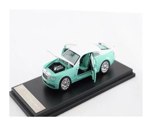 CHENXIAOLAN Miniaturmodelle Auto Im Maßstab 1 64 Für Rolls-Royce Phantom-Automodell Druckguss-Fahrzeugsimulation Autosammlung Fertigmodell(Green White) von CHENXIAOLAN