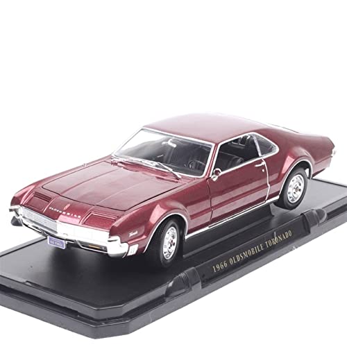 CHENXIAOLAN Miniaturmodelle Für 1966 Oldsmobile Toronado High Simulation Diecast Car Metal 1 18 Fertigmodell von CHENXIAOLAN