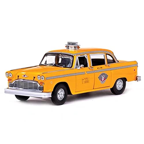 CHENXIAOLAN Miniaturmodelle Für A11 1981 New York City Taxi Diecast Car Metalllegierung Modellauto Spielzeug 1 18 Fertigmodell(A) von CHENXIAOLAN