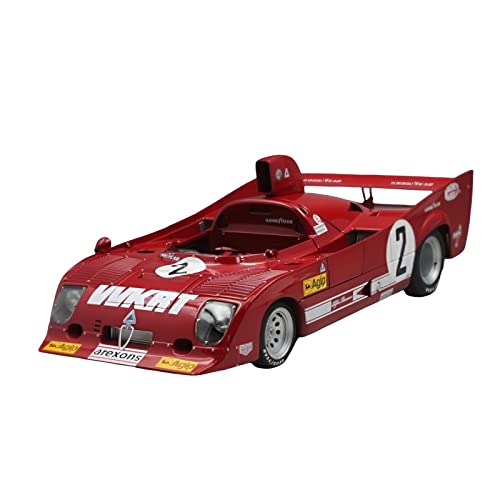 CHENXIAOLAN Miniaturmodelle Für Alfa Romeo 33TT 1 18 Legierung Rallye Auto Modell Metall Spielzeug Ornament Sammlung Geschenke Fertigmodell von CHENXIAOLAN