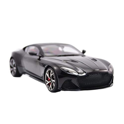 CHENXIAOLAN Miniaturmodelle Für Aston Martin DBS Superleggera 1:18 Legierung Vollständig Geöffnetes Automodell Adult Gift Classic Collection Fertigmodell(Black) von CHENXIAOLAN