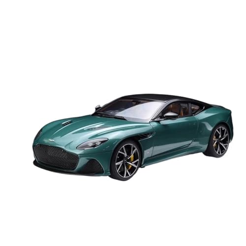 CHENXIAOLAN Miniaturmodelle Für Aston Martin DBS Superleggera 1:18 Legierung Vollständig Geöffnetes Automodell Adult Gift Classic Collection Fertigmodell(Green) von CHENXIAOLAN