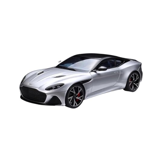 CHENXIAOLAN Miniaturmodelle Für Aston Martin DBS Superleggera 1:18 Legierung Vollständig Geöffnetes Automodell Adult Gift Classic Collection Fertigmodell(Silver) von CHENXIAOLAN