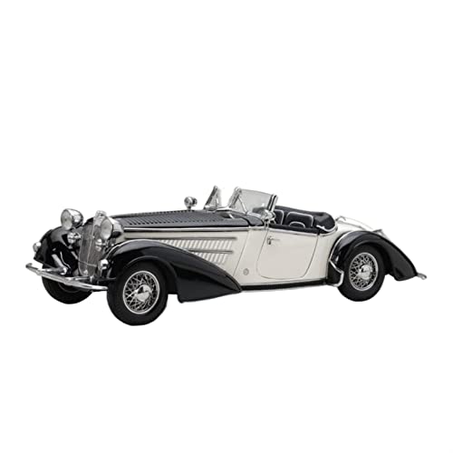 CHENXIAOLAN Miniaturmodelle Für Audi Horsey 855 1939 1 18 Legierung Cabrio Sportwagen Modell Erwachsene Souvenir Sammlerstücke Dekoration Fertigmodell(Schwarz) von CHENXIAOLAN