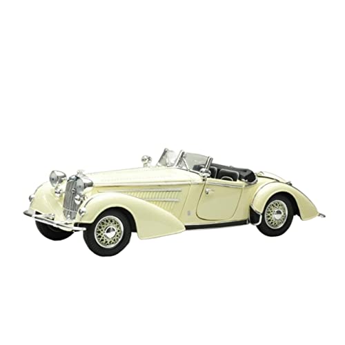 CHENXIAOLAN Miniaturmodelle Für Audi Horsey 855 1939 1 18 Legierung Cabrio Sportwagen Modell Erwachsene Souvenir Sammlerstücke Dekoration Fertigmodell(Yellow) von CHENXIAOLAN