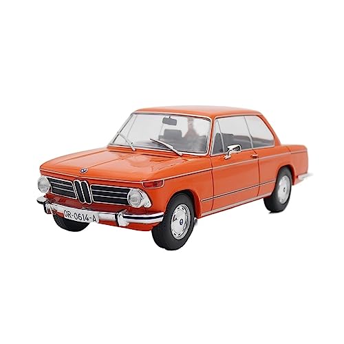 CHENXIAOLAN Miniaturmodelle Für BMW 2002 TII 1971 1:18 Diecast Auto Modell Metall Spielzeug Fahrzeug Simulierte Statische Fahrzeug Sammlung Fertigmodell von CHENXIAOLAN