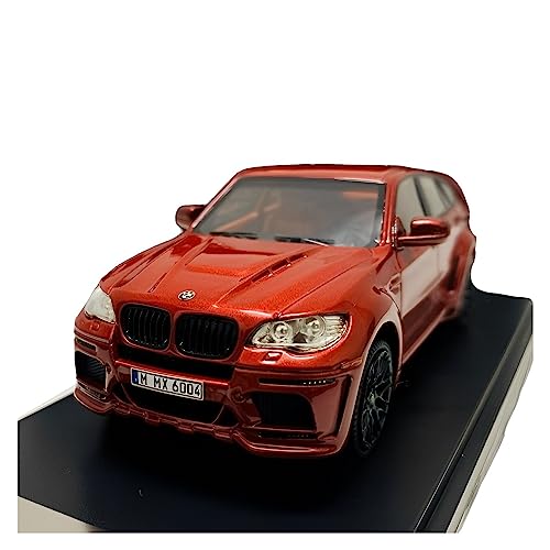 Miniaturmodelle Für BMW X6 SUV 1:43 Druckguss-Modellauto Statisches Metallauto Geschenk Für Freund Fertigmodell von CHENXIAOLAN