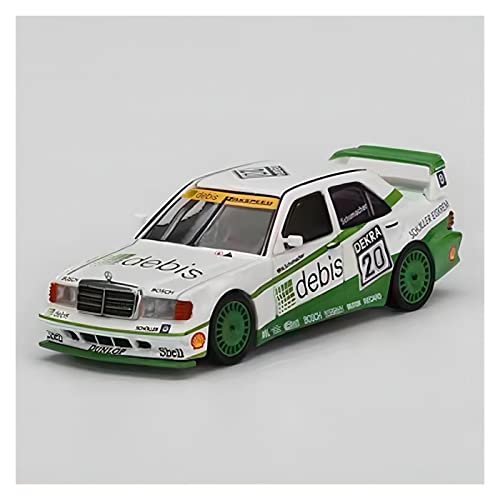 CHENXIAOLAN Miniaturmodelle Für Benz 190E 2.5 16 Evo II 1991 1 64 Legierung Automodell Metall Druckguss Fahrzeug Handwerk Dekoration Geschenk Fertigmodell von CHENXIAOLAN