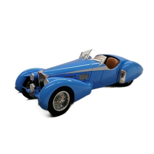 CHENXIAOLAN Miniaturmodelle Für Bugatti T57SC 1938 1:43 Oldtimer-Harzmodell Sammlung Klassischer Fan-Erinnerungsstücke Fertigmodell von CHENXIAOLAN