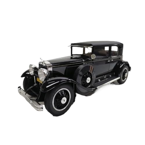 CHENXIAOLAN Miniaturmodelle Für Cadillac 341A 1928 1:18 Harzautomodell Klassisches Sammler-Souvenir In Limitierter Auflage Fertigmodell(Black) von CHENXIAOLAN