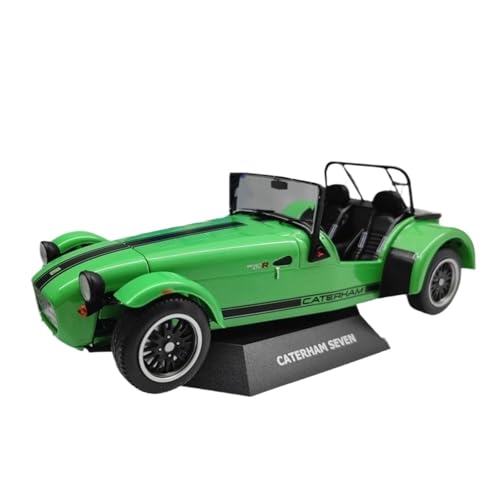 CHENXIAOLAN Miniaturmodelle Für Caterham Seven 1:18 Legierung Auto Modell Sammeln Statische Fahrzeuge Wohnkultur Fertigmodell von CHENXIAOLAN