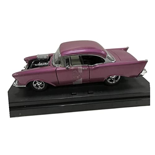 CHENXIAOLAN Miniaturmodelle Für Chevrolet Bel AIR 1957 1 18 Simulationslegierung Oldtimer-Modellsammlung Souvenir Fertigmodell von CHENXIAOLAN