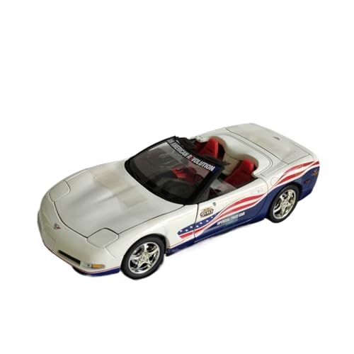 CHENXIAOLAN Miniaturmodelle Für Corvette Muscle Car 1:18 Alloy Diecast Model Oldtimer-Erinnerungsstücke-Sammlung Für Erwachsene Fertigmodell von CHENXIAOLAN