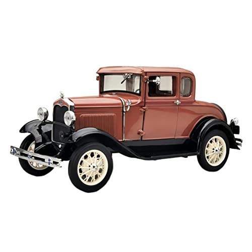 CHENXIAOLAN Miniaturmodelle Für Ford Modell A 1931 1 18 Braunes Coupé-Legierungsautomodell Für Erwachsene, Souvenir-Sammlerstücke Fertigmodell von CHENXIAOLAN