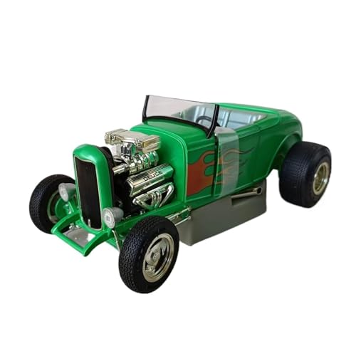 CHENXIAOLAN Miniaturmodelle Für Ford Oldtimer 1932 1:18 Legierung Muscle-Car-Modell Metall Statisches Fahrzeug Sammlerstück Souvenir Fertigmodell von CHENXIAOLAN