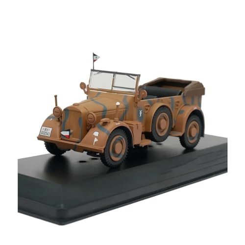 CHENXIAOLAN Miniaturmodelle Für Horch 901 KFZ.15 1:43 Diecast Militärfahrzeug Legierung Automodell Sammlerstück Fertigmodell von CHENXIAOLAN