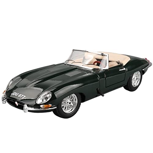 CHENXIAOLAN Miniaturmodelle Für Jaguar E-Type Coupe Legierung Automodellsimulation Autodekoration 1 18 Fertigmodell(A) von CHENXIAOLAN