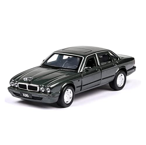 CHENXIAOLAN Miniaturmodelle Für Jaguar XJ6 2004 1 36 Simulation Diecast Alloy Car Model Pullback Kinderspielzeugfahrzeug Sammlung Fertigmodell(Grün) von CHENXIAOLAN