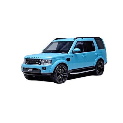 CHENXIAOLAN Miniaturmodelle Für Land Rover Discovery 4 1:18 Harz Automodell Miniaturfahrzeugsammlung Gedenken Fertigmodell(Blue) von CHENXIAOLAN