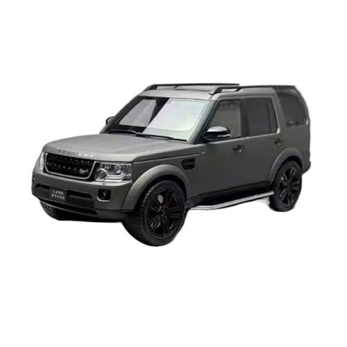 CHENXIAOLAN Miniaturmodelle Für Land Rover Discovery 4 1:18 Harz Automodell Miniaturfahrzeugsammlung Gedenken Fertigmodell(Gray) von CHENXIAOLAN