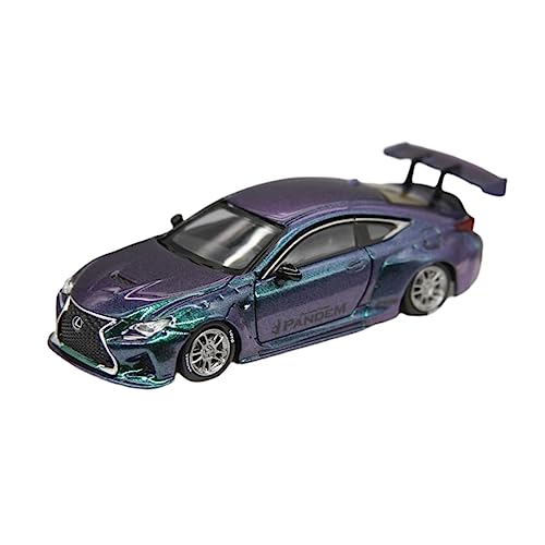 CHENXIAOLAN Miniaturmodelle Für Lexus RC F Pandem 1:64 Wide-Body-Umwandlungsversion Legierungsautomodell Freund Geschenk Erwachsenensammlung Fertigmodell (Color : A) von CHENXIAOLAN