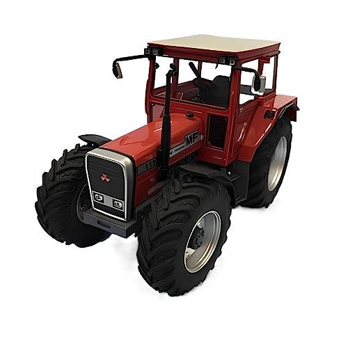 CHENXIAOLAN Miniaturmodelle Für Massey-Ferguson 1:32 Traktor Landmaschine Legierung Automodell Erwachsenen-Sammlerstücke Fertigmodell von CHENXIAOLAN