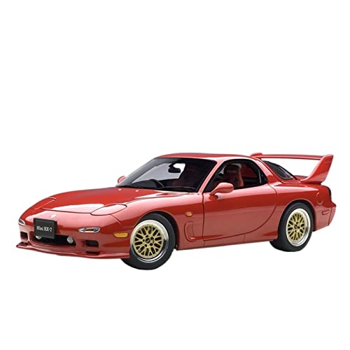 CHENXIAOLAN Miniaturmodelle Für Mazda RX-7 1 18 Legierung Rallye Auto Modell Metall Spielzeug Ornament Sammlerstücke Geschenk Fertigmodell von CHENXIAOLAN