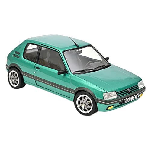 CHENXIAOLAN Miniaturmodelle Für Peugeot 205 1990 1 18 Legierung Automodell Sammlerstück Dekoration Display Spielzeug Fertigmodell von CHENXIAOLAN