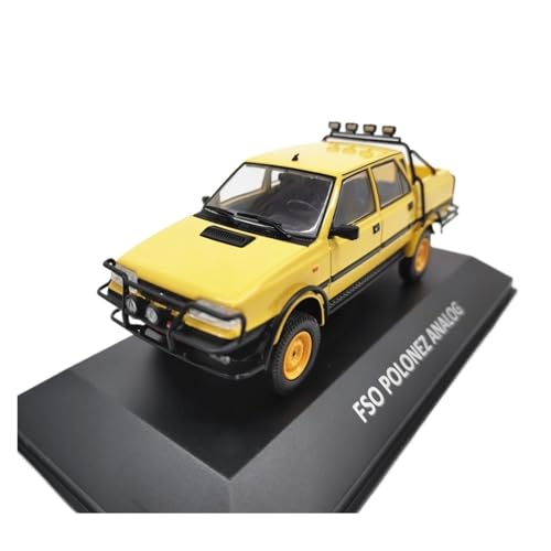 CHENXIAOLAN Miniaturmodelle Für Polonez Analog 1:43 Legierung Auto Druckguss Modell Sammlung Klassische Fan-Erinnerungsstücke Fertigmodell von CHENXIAOLAN