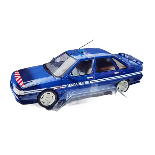 CHENXIAOLAN Miniaturmodelle Für Renault 21 TURBO BRI 1992 1:18 Legierung Auto Modell Sammlung Miniatur Replik Displays Fertigmodell von CHENXIAOLAN