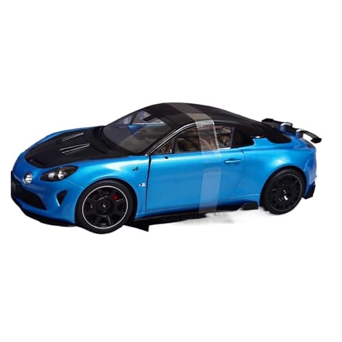 CHENXIAOLAN Miniaturmodelle Für Renault Alpine A110 2023 1:18 Legierung Automodell Miniatur Auto Spielzeug Metall Auto Geschenke Fertigmodell(Black) von CHENXIAOLAN