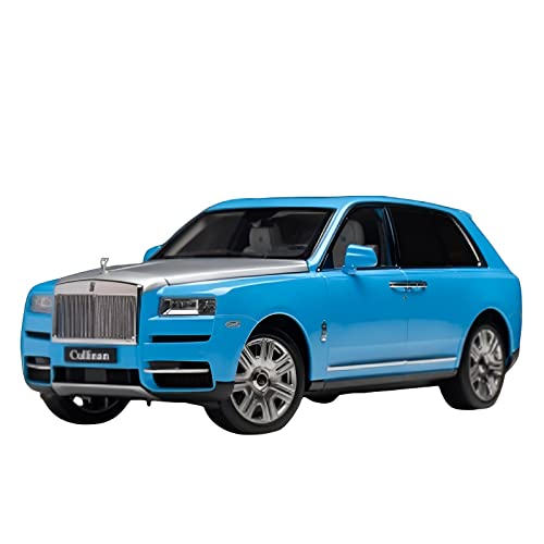 CHENXIAOLAN Miniaturmodelle Für Rolls Royce Cullinan 1 18 Legierung Voll Offene Simulation Automodell Boutique Spielzeug Geschenk Sammlerstücke Fertigmodell(Blau) von CHENXIAOLAN