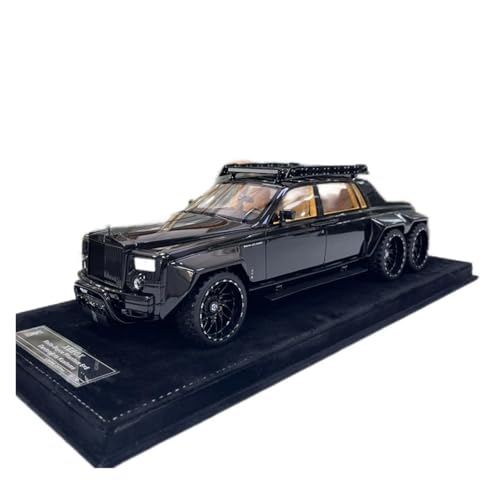 CHENXIAOLAN Miniaturmodelle Für Rolls-Royce Phantom 1:18 Harzautomodell Oldtimer-Erinnerungsstückesammlung Für Erwachsene Fertigmodell(Glossy Black) von CHENXIAOLAN