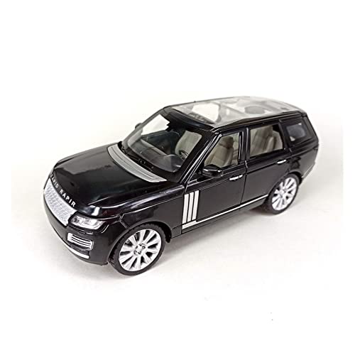 CHENXIAOLAN Miniaturmodelle Geeignet Für 1 24 Range Rover SUV Heimdekoration Hochwertige Geschenklegierung Mit Ton Und Licht Fertigmodell(Rot) von CHENXIAOLAN