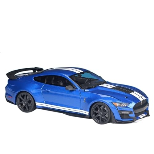 CHENXIAOLAN Miniaturmodelle Maßstab 1 18 für Ford Mustang Shelby GT500 Legierung Automodell Druckguss Metall Spielzeugauto Modellfahrzeug Fertigmodell(X) von CHENXIAOLAN