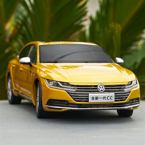 CHENXIAOLAN Miniaturmodelle Maßstab 1 18 für Volkswagen CC Druckgussauto Metallmaßstab Automodell Gold Miniaturmodellauto Fertigmodell von CHENXIAOLAN