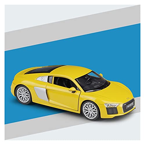 CHENXIAOLAN Miniaturmodelle Maßstab 1 24 Diecast Für 2016 R8 V10 Simulation Legierung Automodell Spielzeug Junge Geschenk Sammlung Handwerk Fertigmodell(2) von CHENXIAOLAN