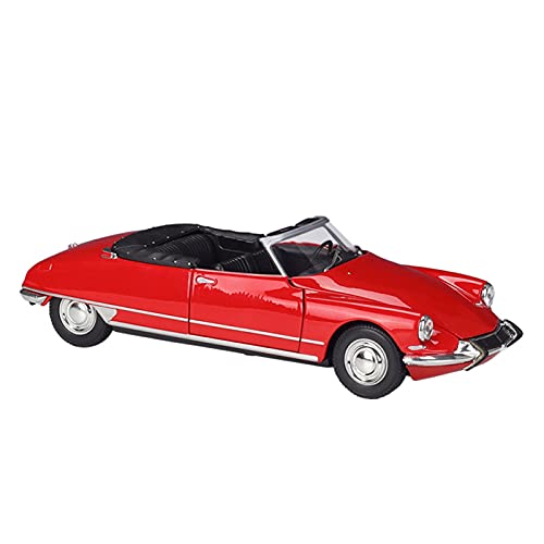 CHENXIAOLAN Miniaturmodelle Maßstab 1 24 Diecast Für Citroen DS 19 Cabriolet Convertible Edition Simulation Legierung Automodell Spielzeug Geschenk Fertigmodell von CHENXIAOLAN