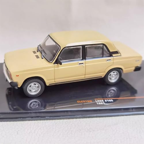 CHENXIAOLAN Miniaturmodelle Maßstab 1 43 für Lada 2105 1981, sowjetische Autosimulation, Legierungsautomodell, Retro-Sammlungsauto Fertigmodell von CHENXIAOLAN