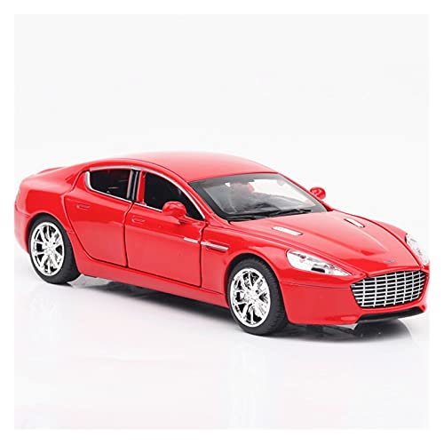 CHENXIAOLAN Miniaturmodelle Modell 1 32 Legierung Für Aston Martin Pull Back Mit Sound Und Licht Modell Diecast Auto Simulation Fertigmodell(Rot) von CHENXIAOLAN