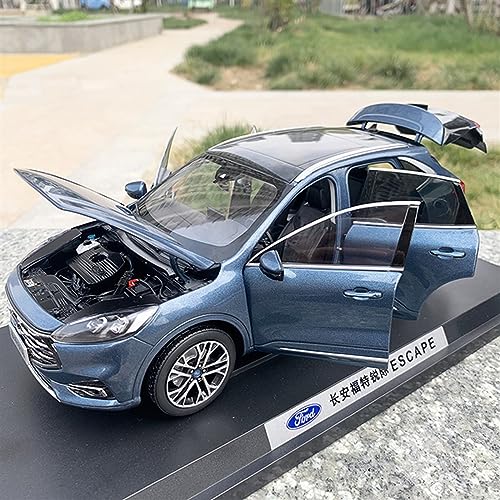 CHENXIAOLAN Miniaturmodelle Scale 1 18 for Ford Escape Car Model Die Cast Metal Simulation Collection Vehicle Model Car Fertigmodell von CHENXIAOLAN