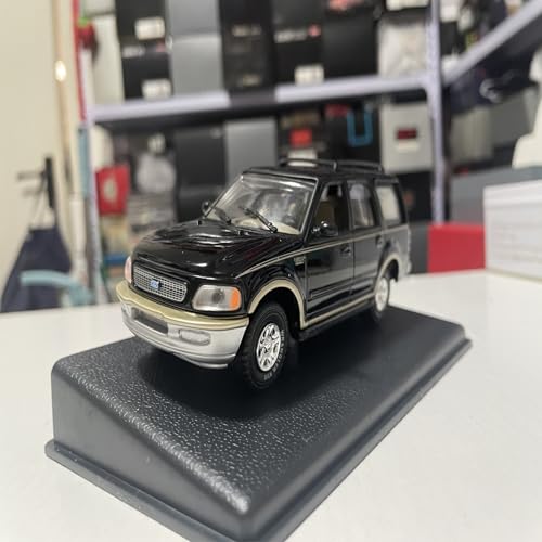 CHENXIAOLAN Miniaturmodelle Spielzeug aus Metalldruckguss im Maßstab 1:38 für Ford Expedition Geländewagen, Legierungsautomodell, Modellauto für Erwachsene Fertigmodell von CHENXIAOLAN